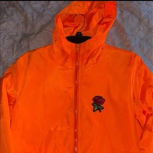 Rose Floral Windbreaker
